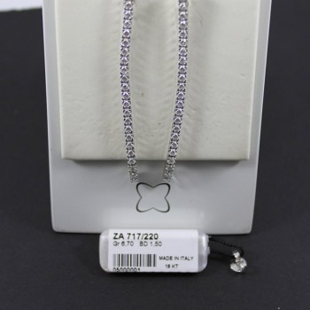 Orecchini RECARLO ref.ZA717/220 in oro bianco e diamanti.