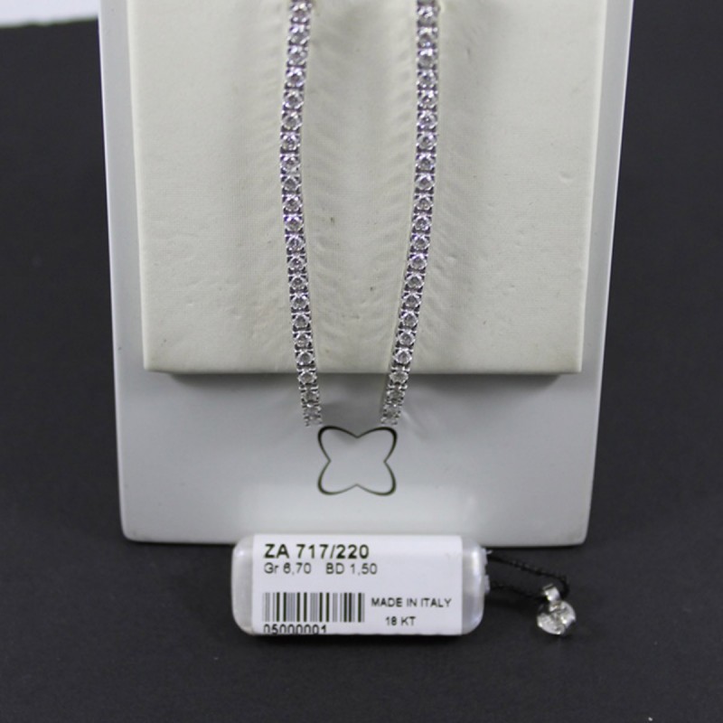 Orecchini RECARLO ref.ZA717/220 in oro bianco e diamanti.