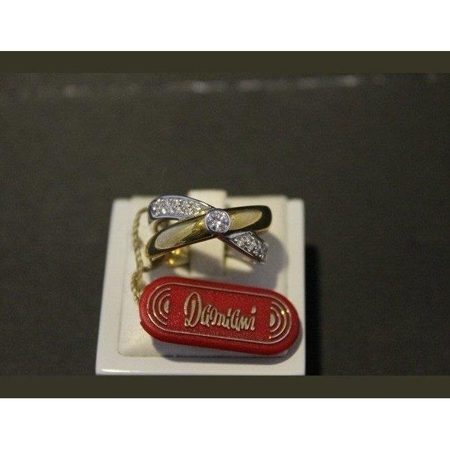 Anello DAMIANI oro e diamante 0,22 ct.