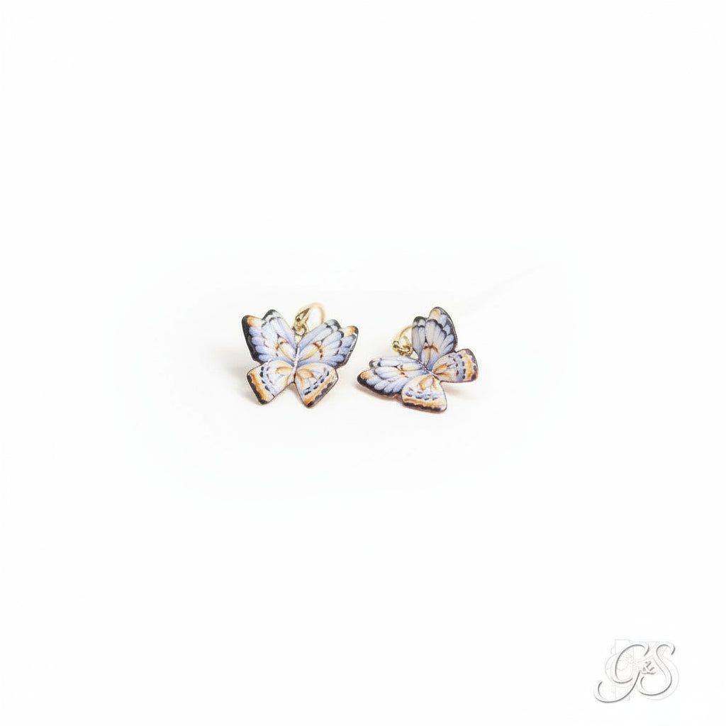 ORECCHINI PENDENTI GABRIELLA RIVALTA REALIZZATI IN ORO MINIATO Le farfalle